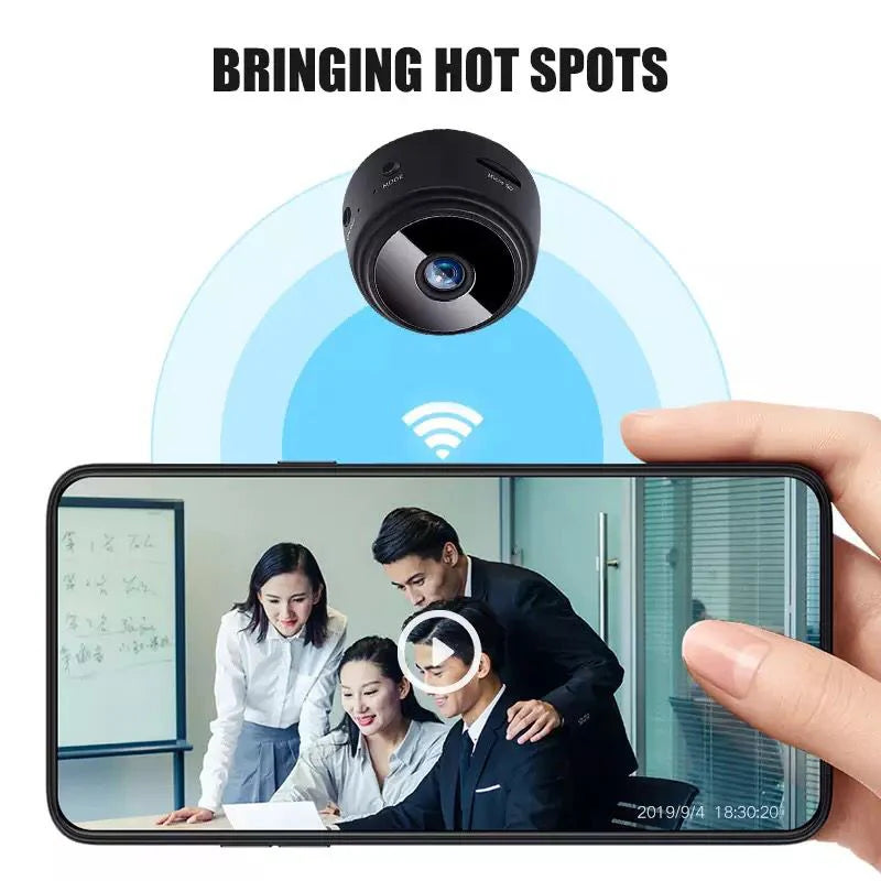 Free Home Delivery - A9 Mini Full HD Camera 1080P WiFi