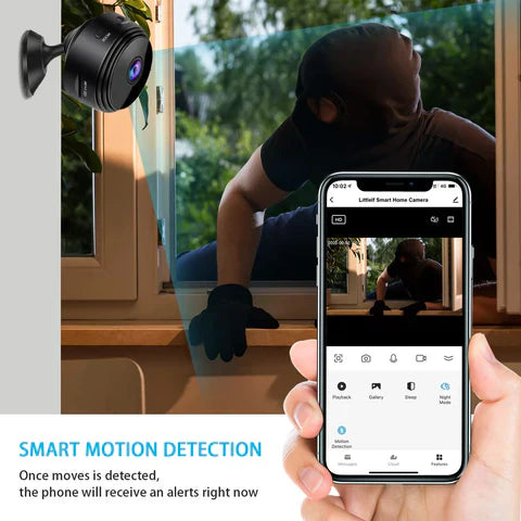 Free Home Delivery - A9 Mini Full HD Camera 1080P WiFi