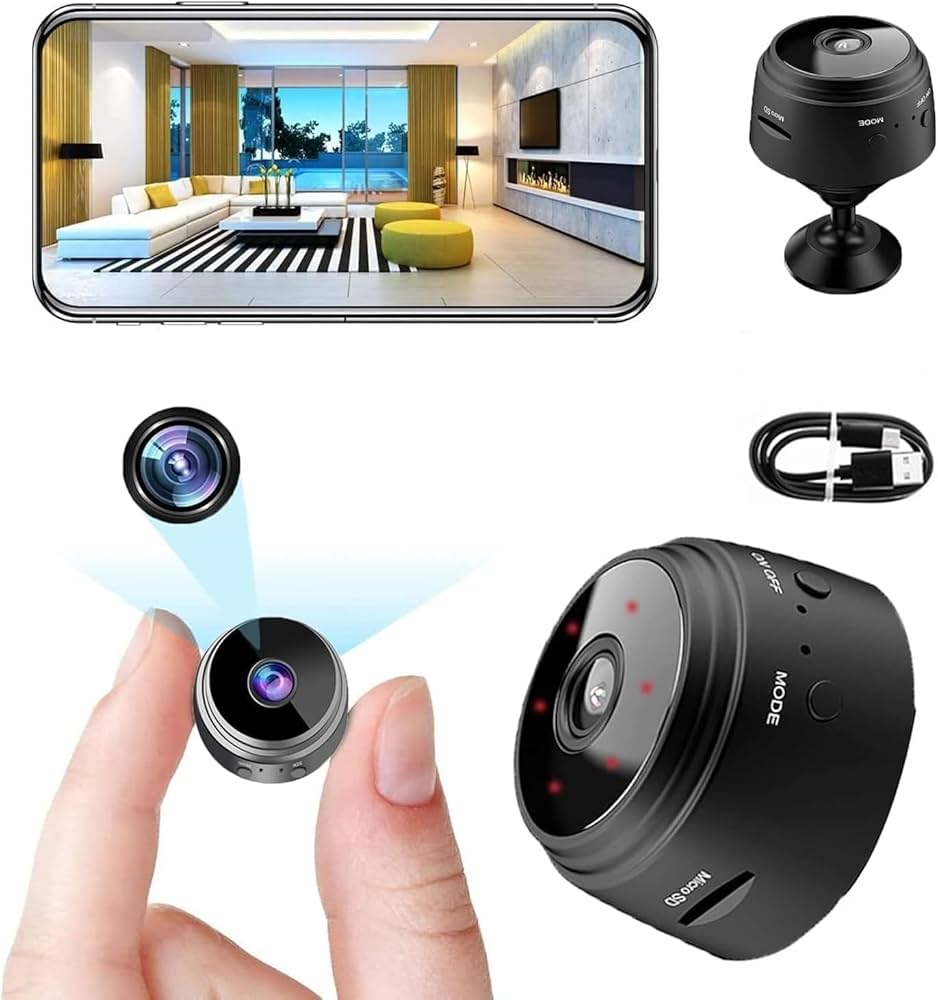 Free Home Delivery - A9 Mini Full HD Camera 1080P WiFi