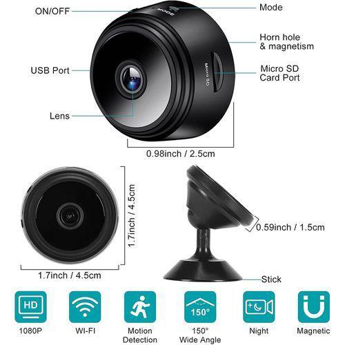 Free Home Delivery - A9 Mini Full HD Camera 1080P WiFi