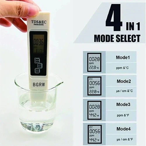 TDS Meter Water Quality Testing Pen (Free Home Delivery)