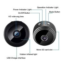 Free Home Delivery - A9 Mini Full HD Camera 1080P WiFi