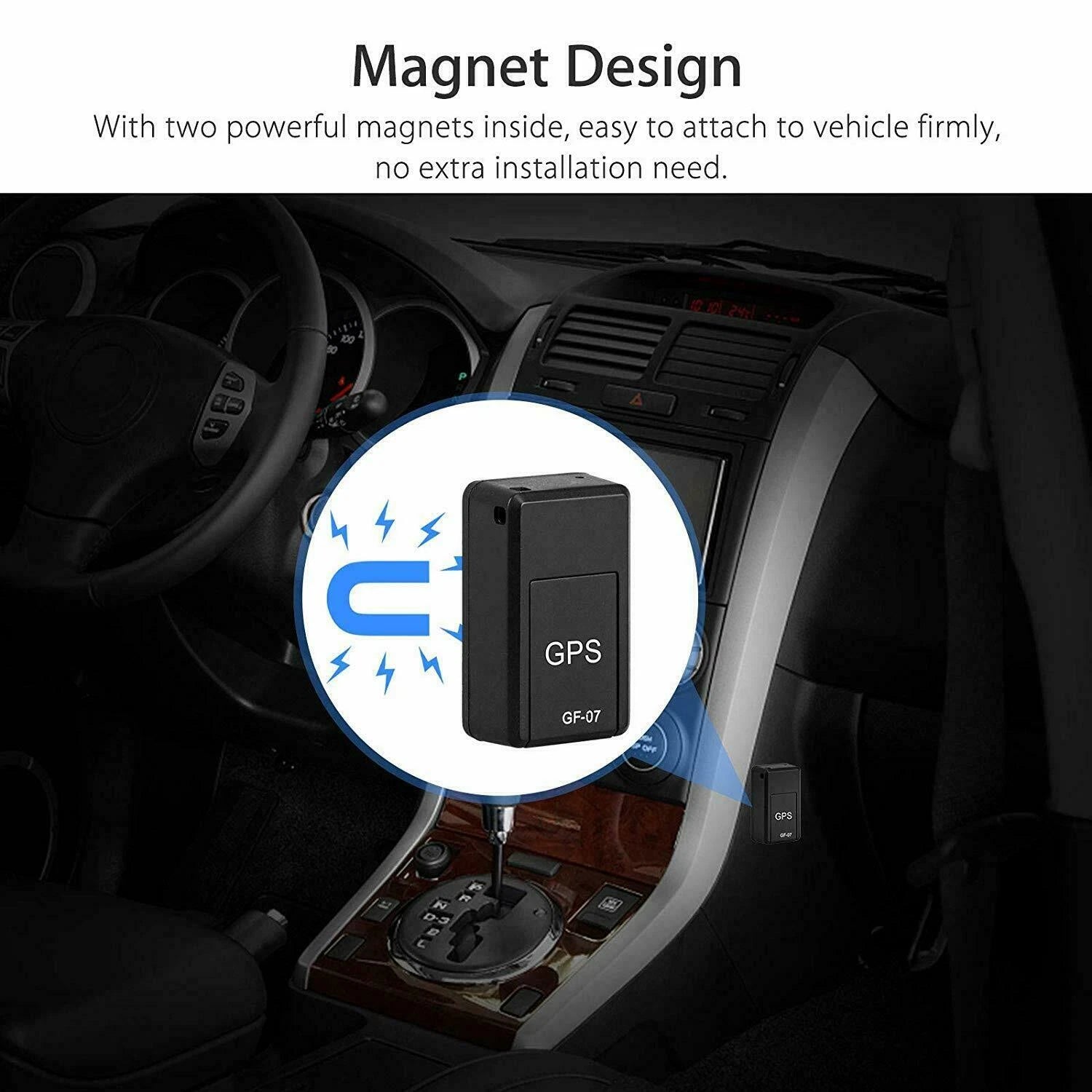Mini Gps Tracker Car, Bike, Bicycle, Pets, Children Real Time Tracking  (FREE HOME DELIVERY)