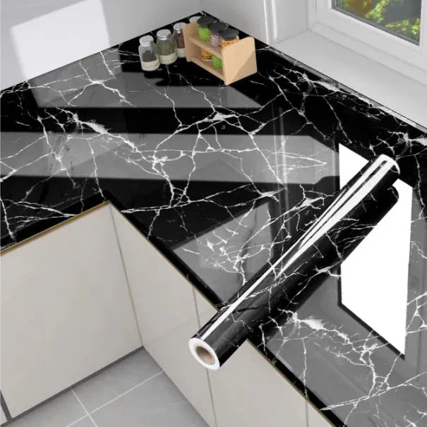Waterproof Marble Sheets Roll:(L 6.5ft X W 2ft)