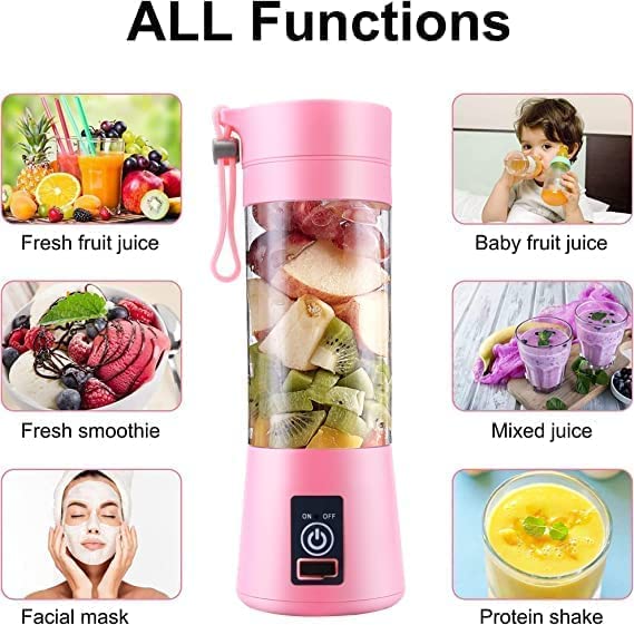 Portable Mini Juicer Bottle - FREE SHIPPING