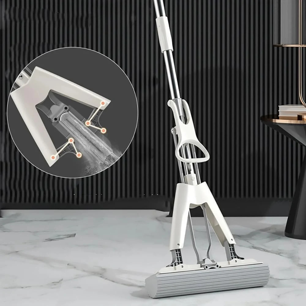 Magic Squeeze Sponge Mop with Adjustable Handle 💥FREE DELIVERY💥