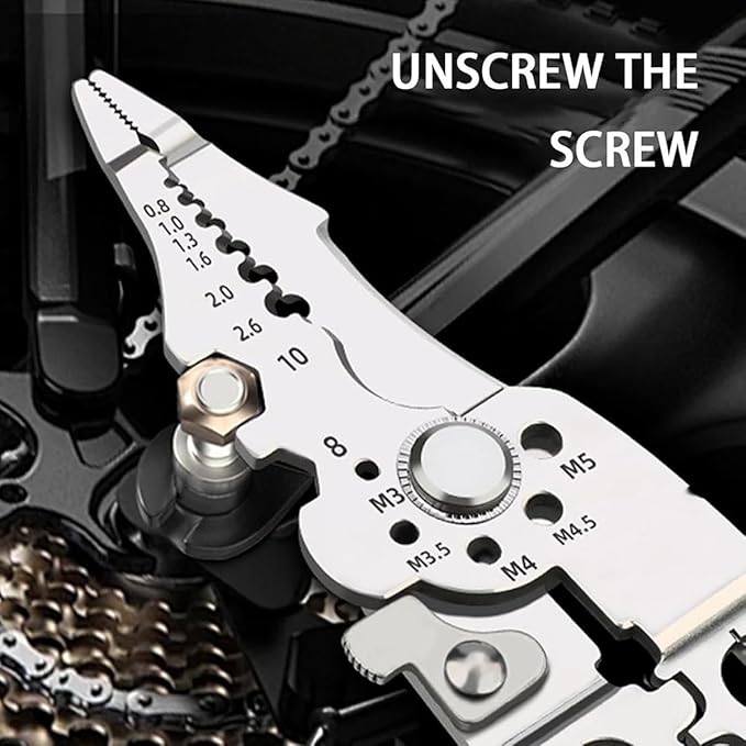 (Free Home Delivery) Multifunctional Wire Stripper Crimper Cable Cutter