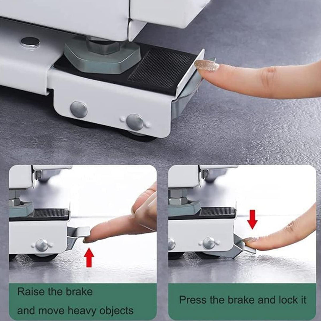 2 Pcs Adjustable Roller Bracket Set (Free Home Delivery)