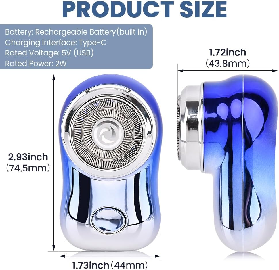 Mini-Shave Portable Electric Shaver