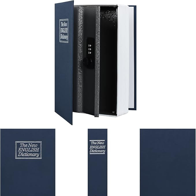 Hidden Book Safe With Lock📚🔒
