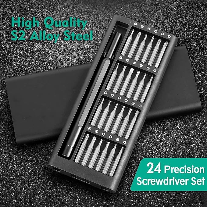 24 In 1 Precision Screwdriver Set for Household Repairs