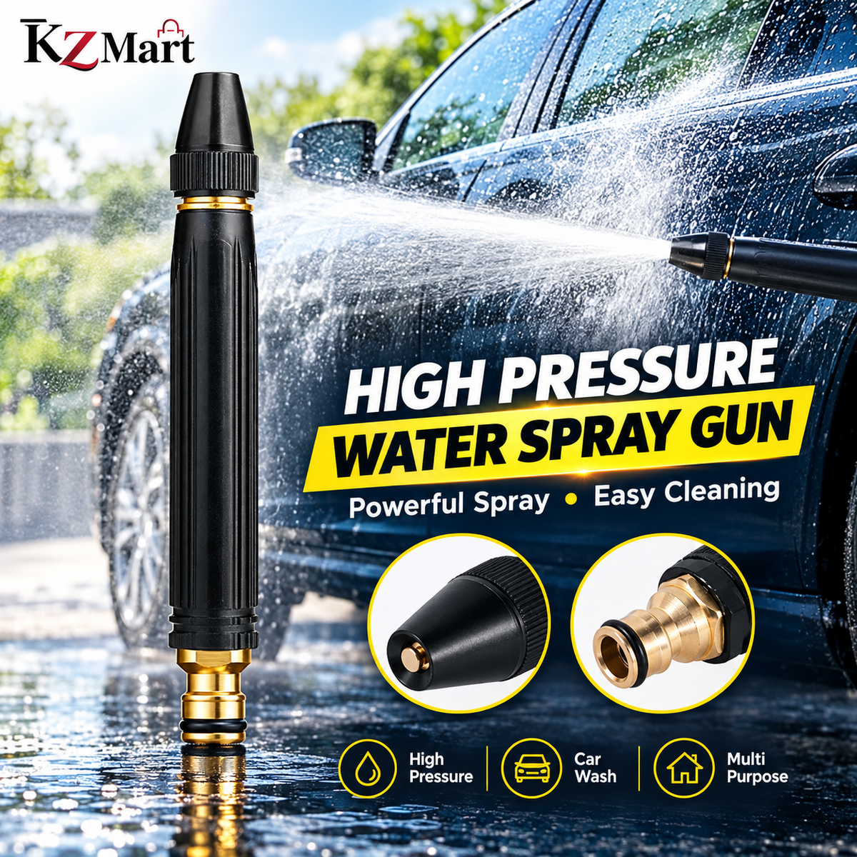 |FREE SHIPPING| High-Pressure Water Spray Gun