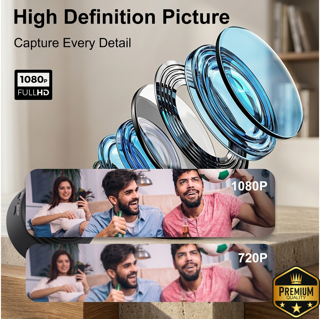 A9 Mini Wifi full HD Quality Camera - 1080p (FREE HOME DELIVERY)