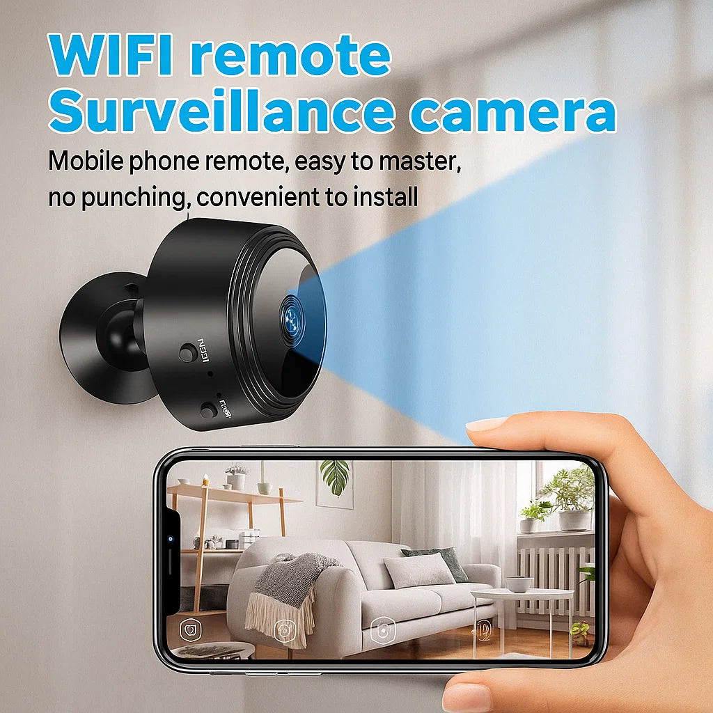 A9 Mini Wifi full HD Quality Camera - 1080p (FREE HOME DELIVERY)