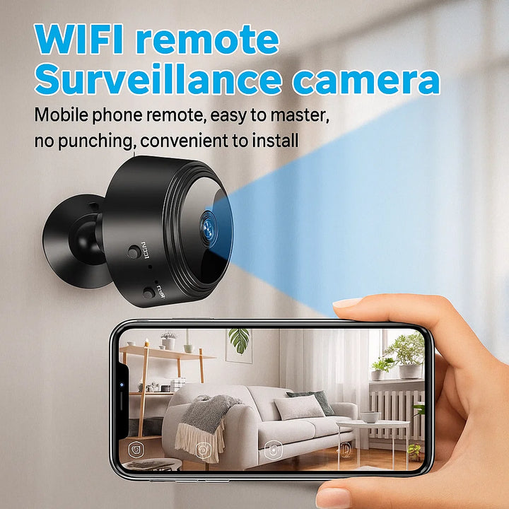 A9 Mini Wifi full HD Quality Camera - 1080p (FREE HOME DELIVERY)