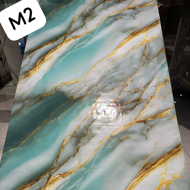 Waterproof Marble Sheets Roll:(L 6.5ft X W 2ft)