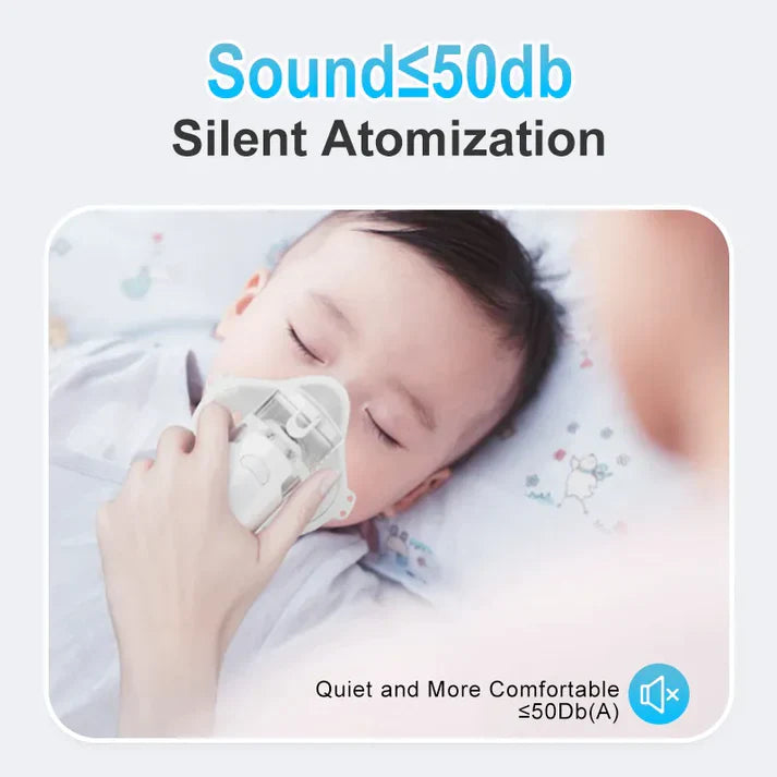 FREE HOME DELIVERY - Portable Mesh Nebulizer FDA Approved