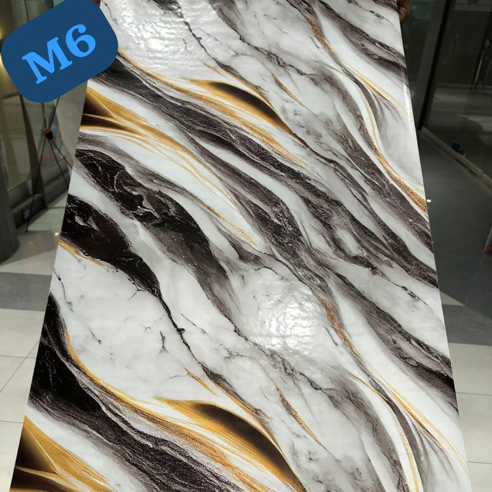 Waterproof Marble Sheets Roll:(L 6.5ft X W 2ft)